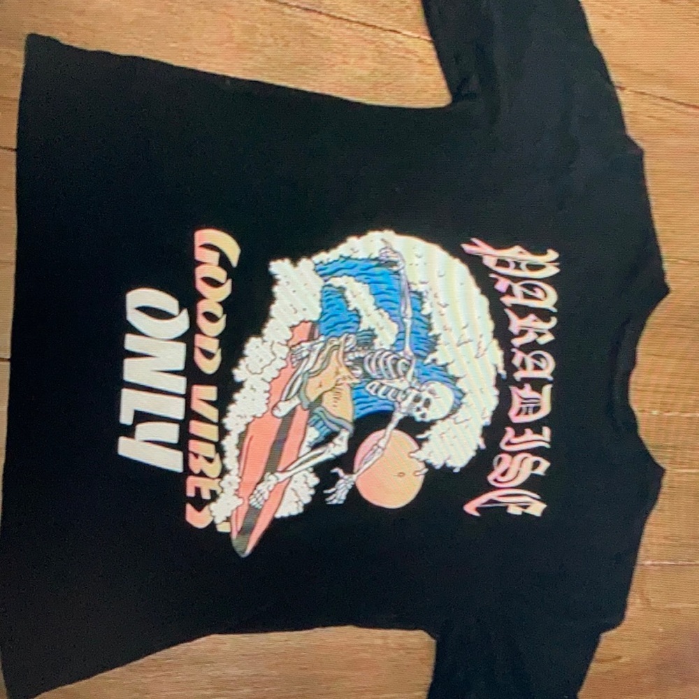 Rgstr surfing skeleton tshirt